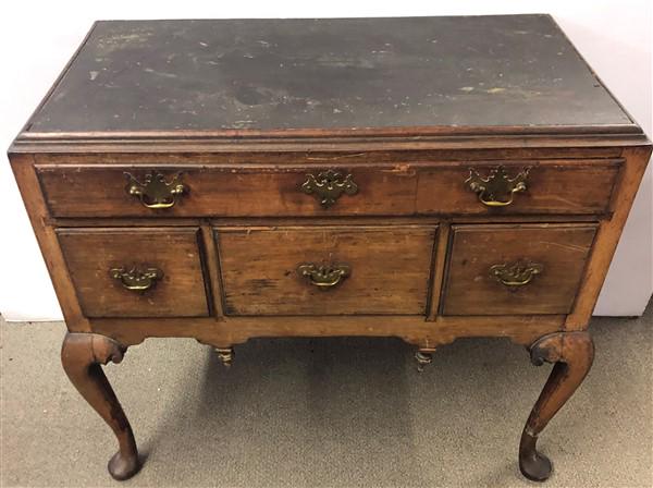 Highboy Base- Antique 37"x20"x34"h (1 of 7)