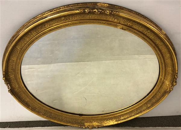 Antique Gilt Mirror 36"x31" (1 of 5)