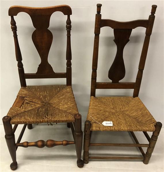 2 Early Queen Anne Side Chairs (1 of 5)