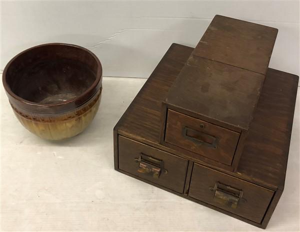 Jardiniere and 2 File Boxes (1 of 4)