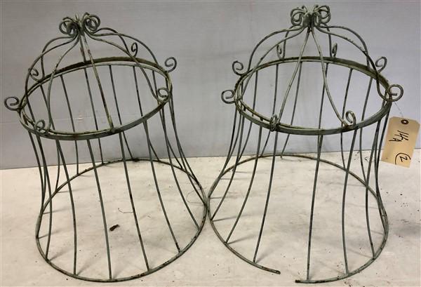 Pr 2 Part 24" Wire/Iron Garden Elements (1 of 3)