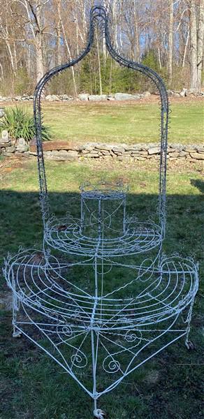 Victorian Wire 3 Tier Planter (1 of 3)