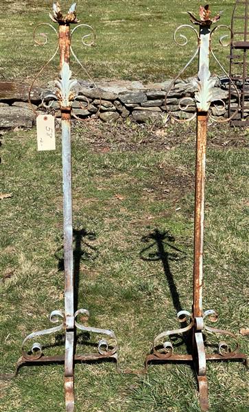 Pr of Decorative Iron Garden Elements (1 of 3)