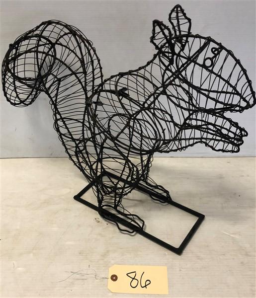 18 1/2" Wire Squirrel (1 of 3)