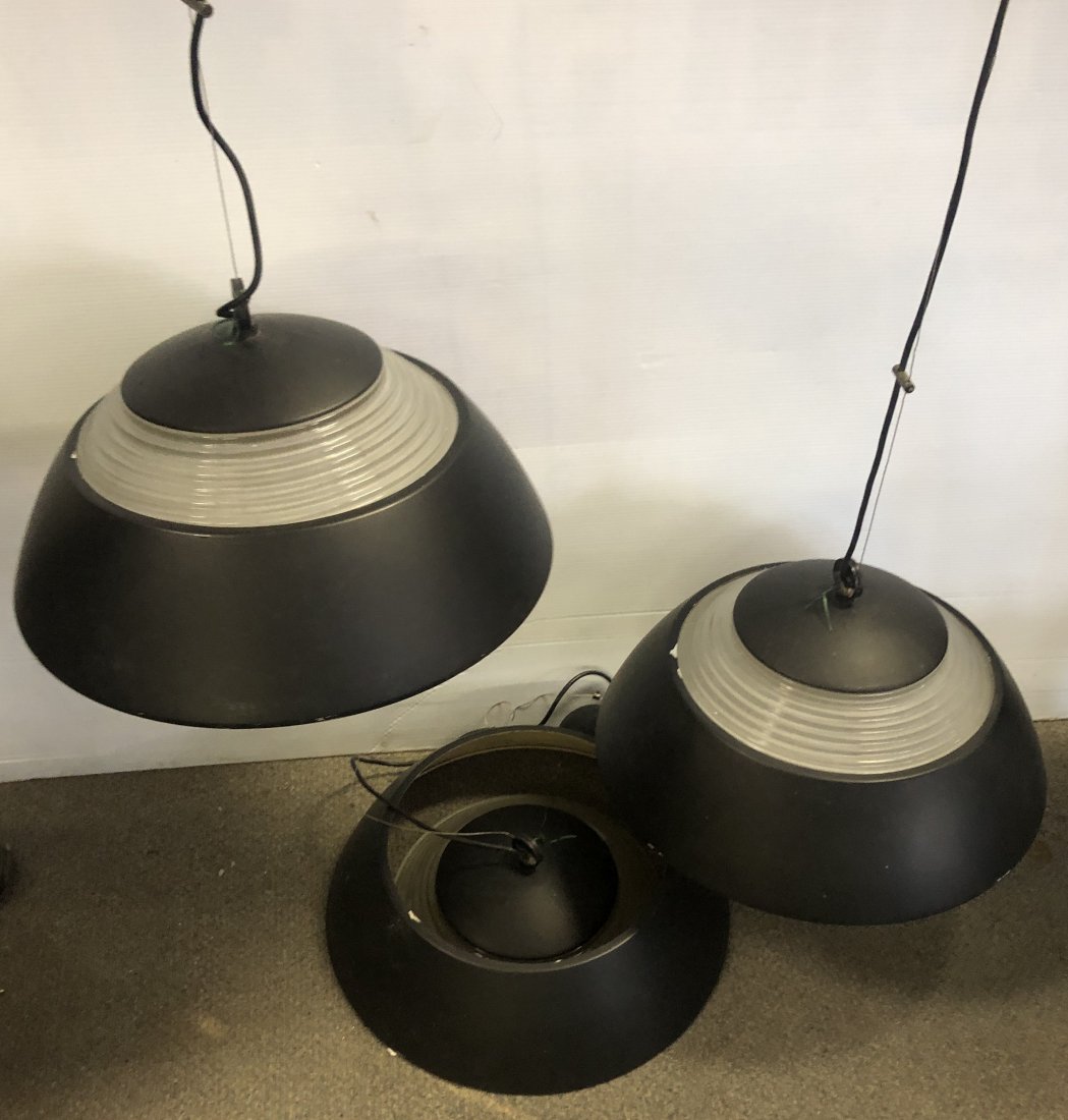 Group of 3 Mid-Cent. French Hanging Light Fixtures (1 of 5)