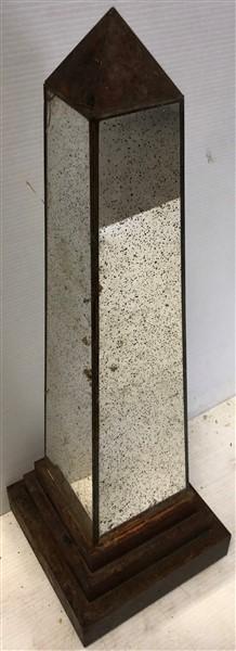 27" Mirrored Obelisk: 27" Mirrored Obelisk