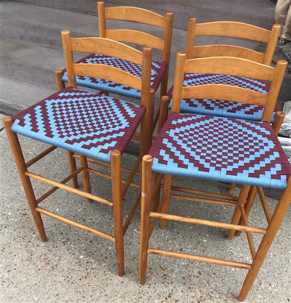 4 Shaker style stools (1 of 8)