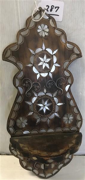 Syrian 20.5" inlaid shelf: Syrian 20.5" inlaid shelf
