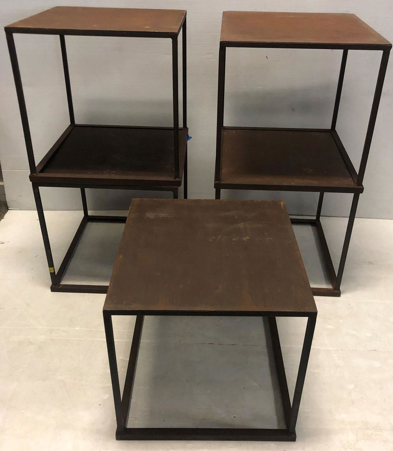 5 Mid Cent Steel Stacking Cubes (1 of 7)