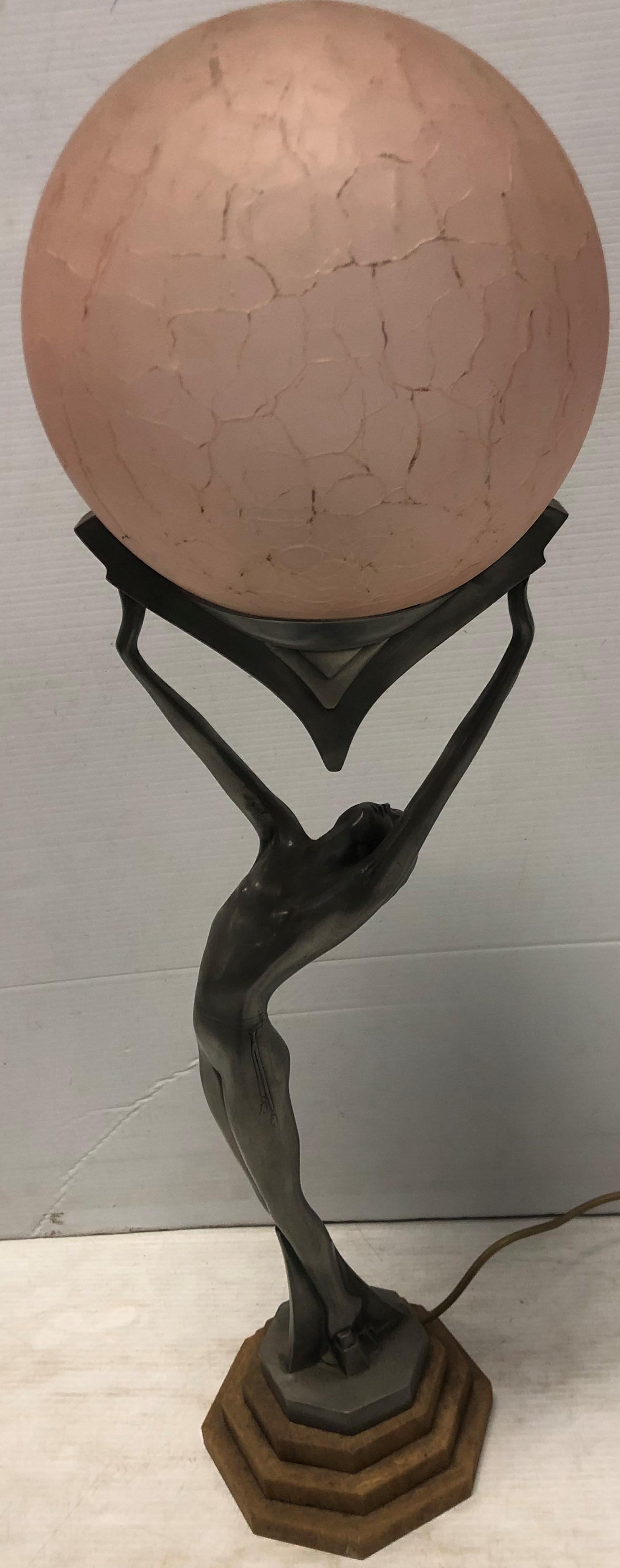 Vintage 32" Frankart Style Deco Lamp (1 of 18)