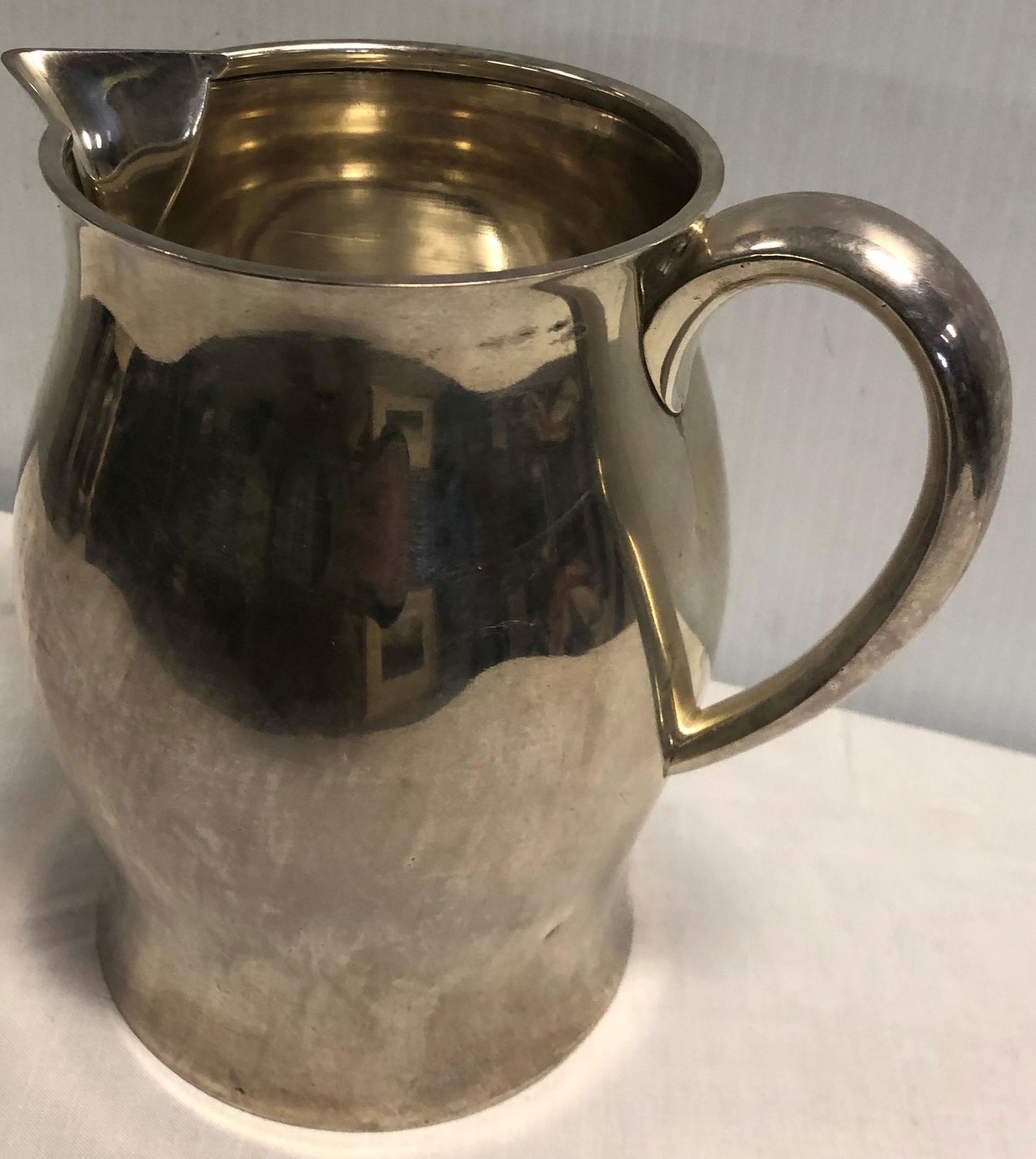 7" Sterling Water Pitcher Approx. 18 Troy (1 of 3)