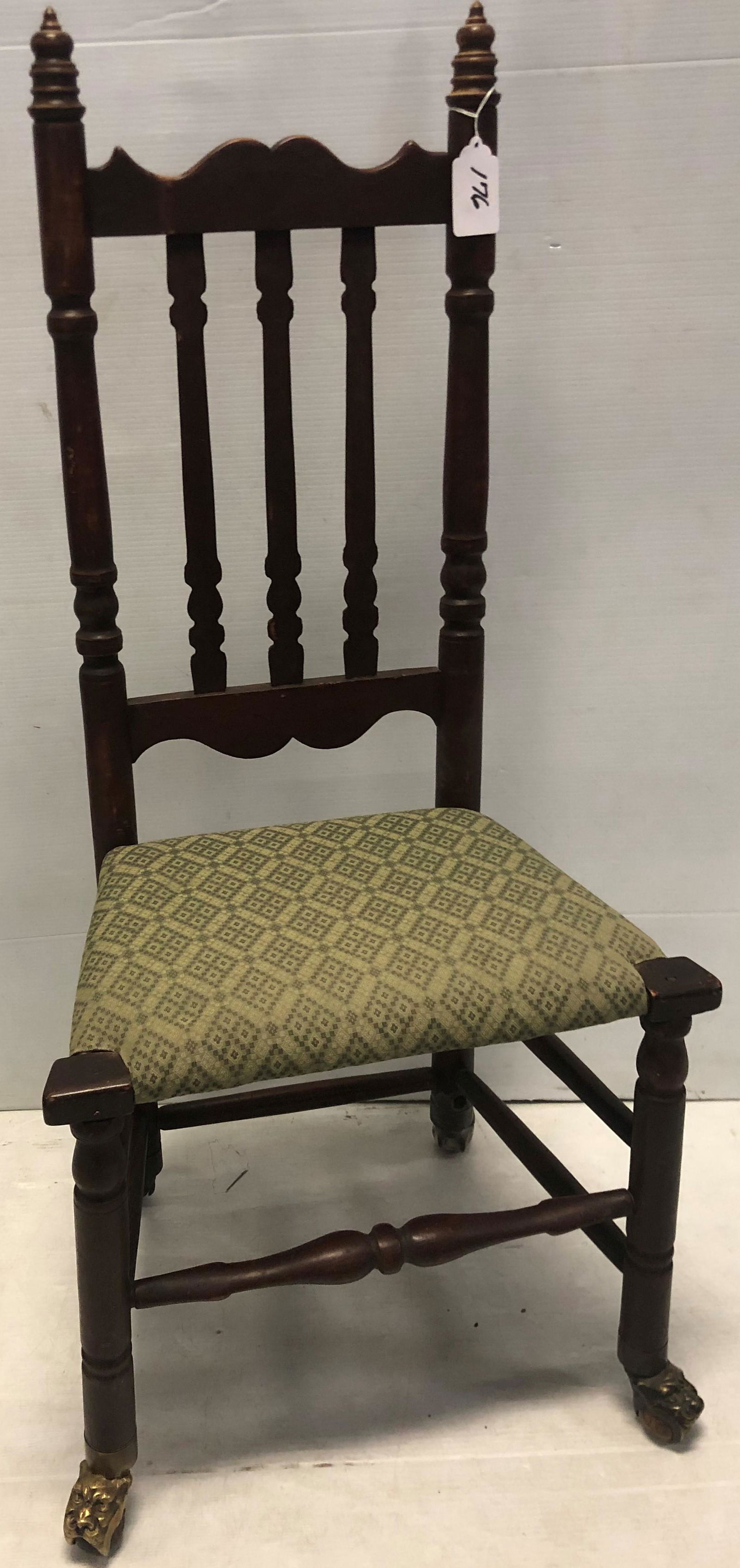 Early Banister Back Chair with Tiger Feet (1 of 5)