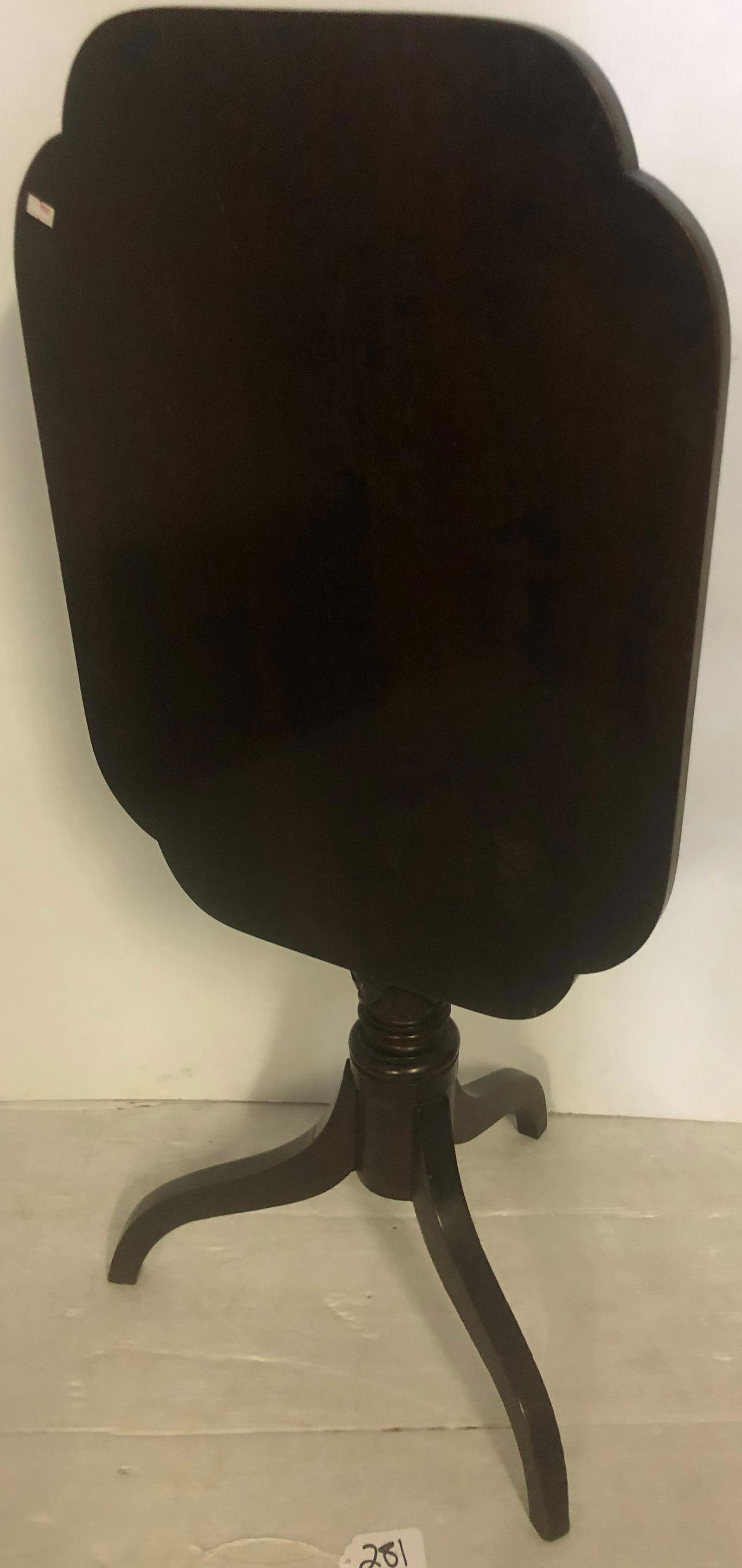 19th Cent. Tip Top Stand with Pineapple Support (1 of 5)