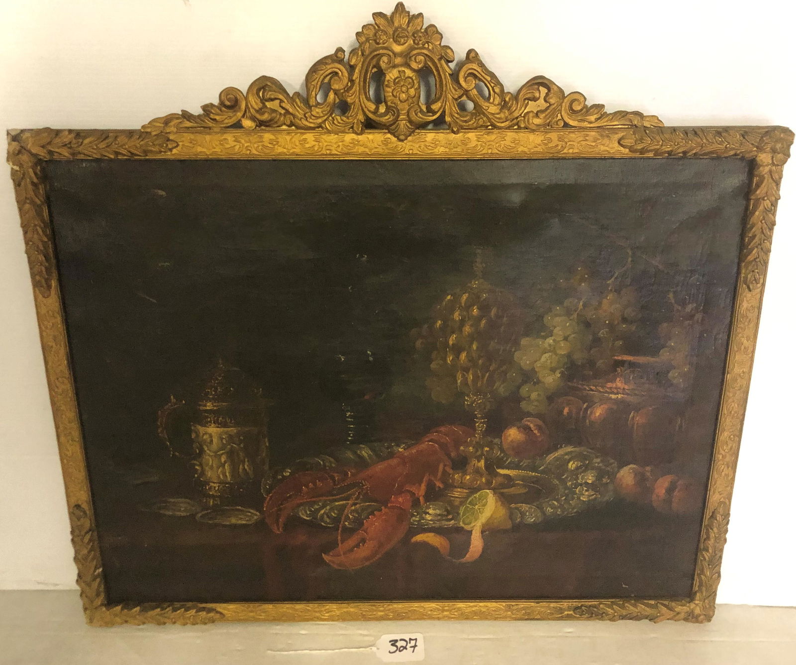 19th Cent. o/c Still Life 25"x32" (1 of 6)