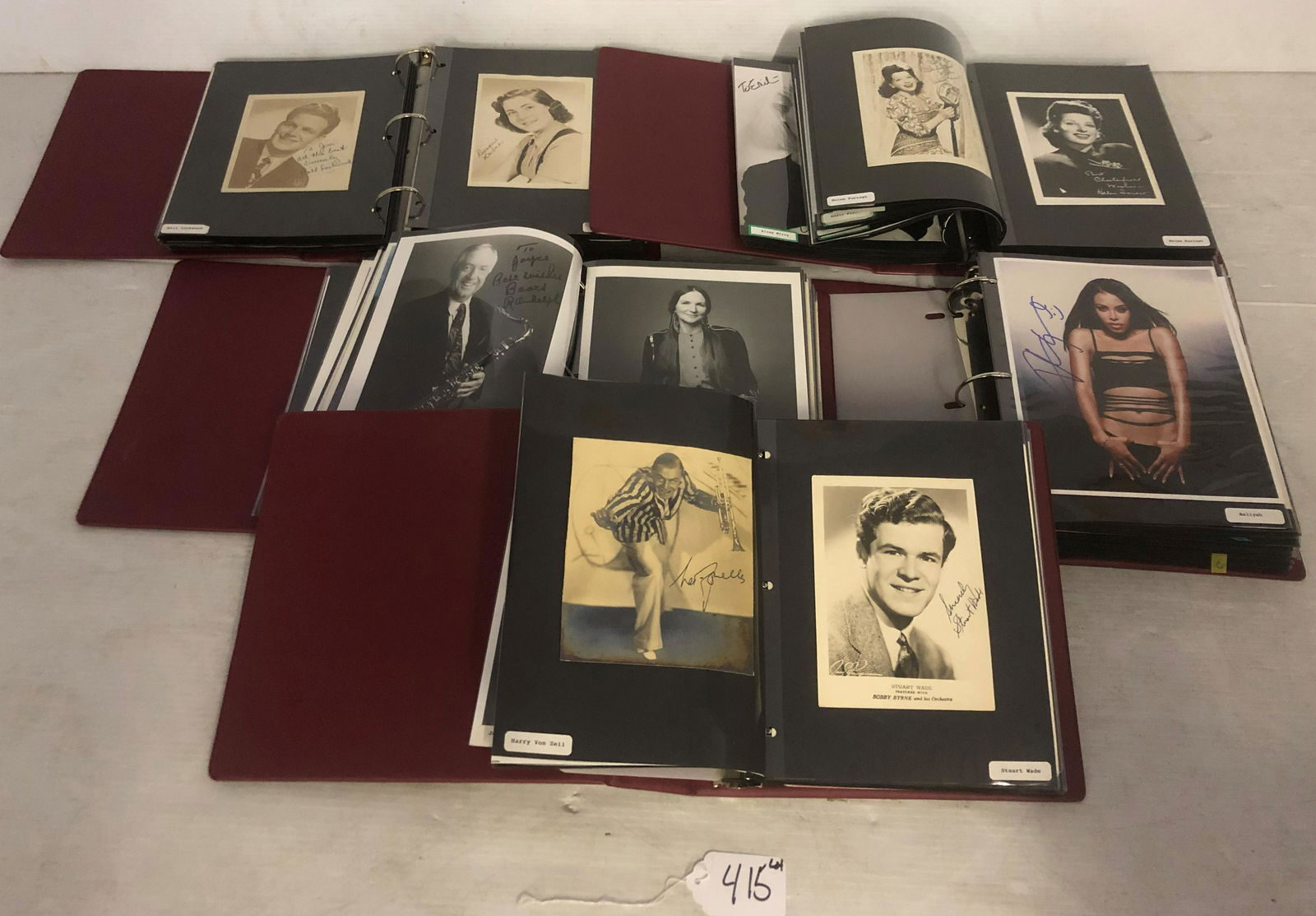 5 Autograph Albums Musicians- 100 (1 of 10)