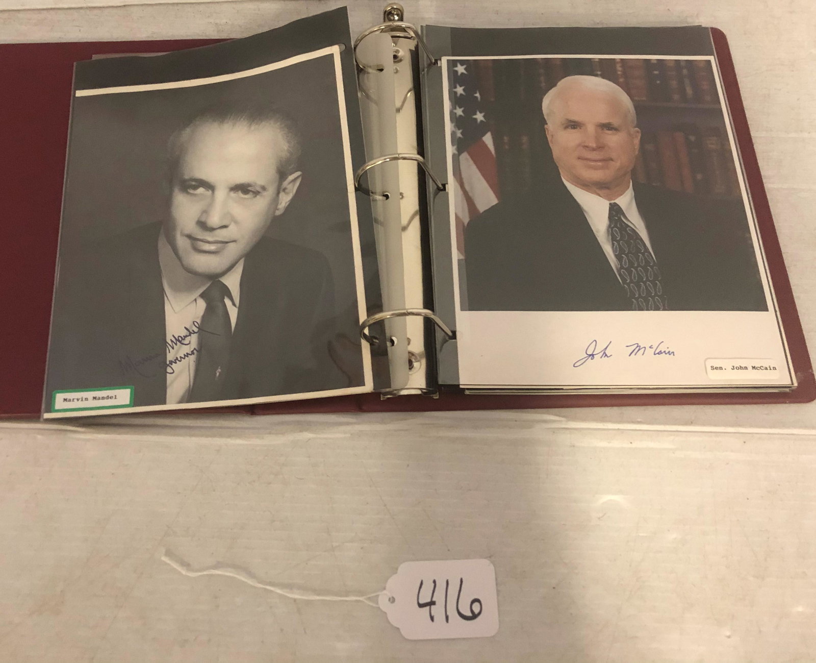 Album of Signed Political Photos: Album of Signed Political Photos 24 autographs