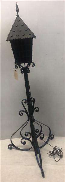 64" Wrought Iron lamp (1 of 7)