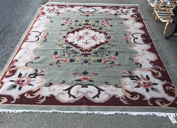 Large Indian Dhurrie Rug (1 of 8)