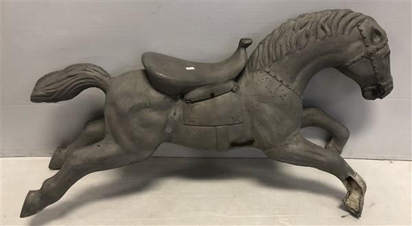 Metal Carousel Horse 38"L x 23"h (1 of 6)