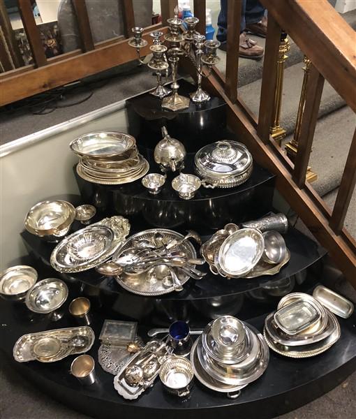 Generous, Generous Lot of Silver Plate Items (1 of 13)