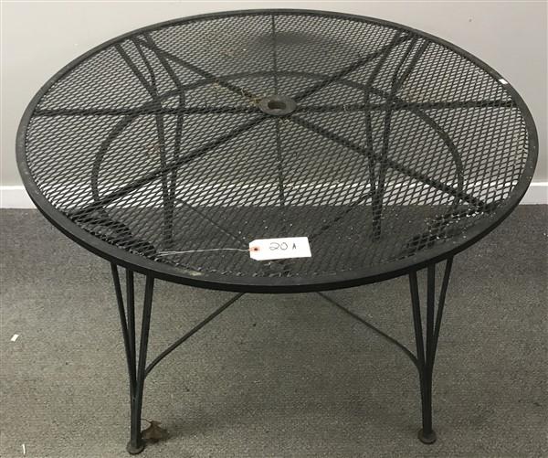 7 Pc. Mesh Garden Table and Chairs: 7 Pc. Mesh Garden Table and Chairs