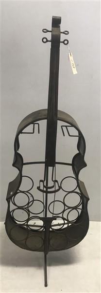Metal 55" "Cello" Wine Rack: Metal 55" "Cello" Wine Rack