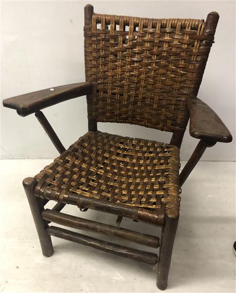ca. 1940 Vintage Adirondack Porch Chair: ca. 1940 Vintage Adirondack Porch Chair
