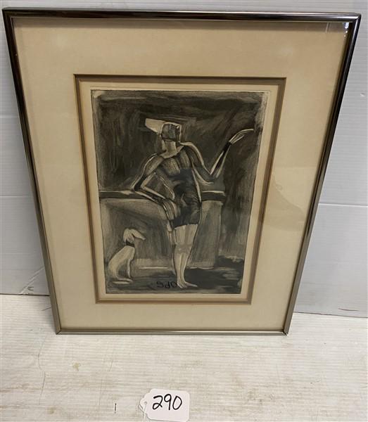 Clown- AU Rouault Schien: Clown- AU Rouault Schien
