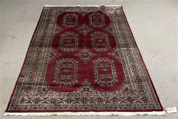 Handmade Bokara 5'x8': Handmade Bokara 5'x8'