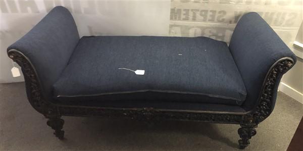 Cast Iron Daybed 74"x33"x35"h: Cast Iron Daybed 74"x33"x35"h
