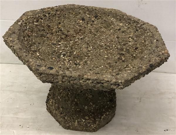 11" Cast Stone Bird Bath (1 of 5)