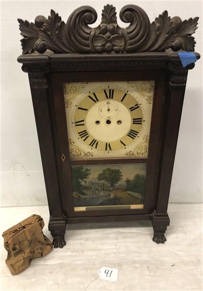 19th Cent. Federal Clock, Richard Ward, Salem CT -Think (1 of 17)
