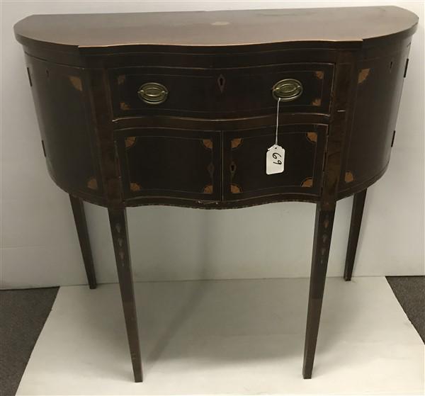 19th Cent. American Inlaid 1/2 Board (1 of 3)