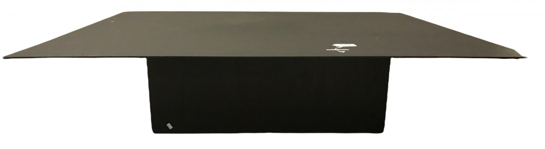 Low Table with Steel Top 48"x 56"x 13"h (1 of 3)