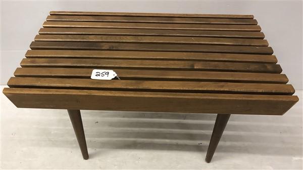 Slatted Bench 30"x18"x15"h (1 of 4)