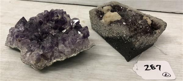 2 Geodes- Amethyst (1 of 5)