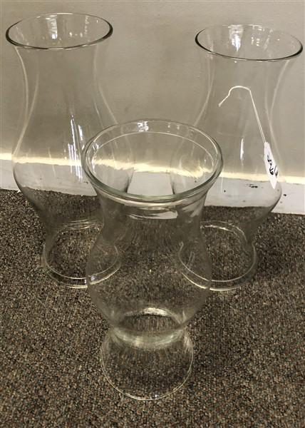 3 Hurricane Shades 2"-17", 1"-15": 3 Hurricane Shades 2"-17", 1"-15"
