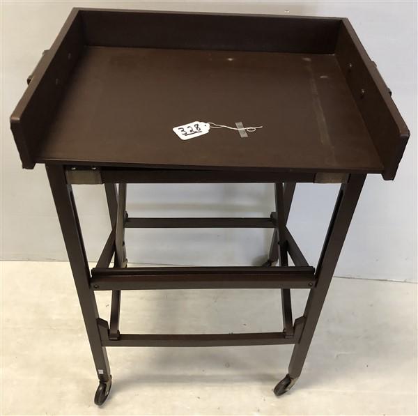 Folding Bar Cart 18"x 26"x 37"h (1 of 4)