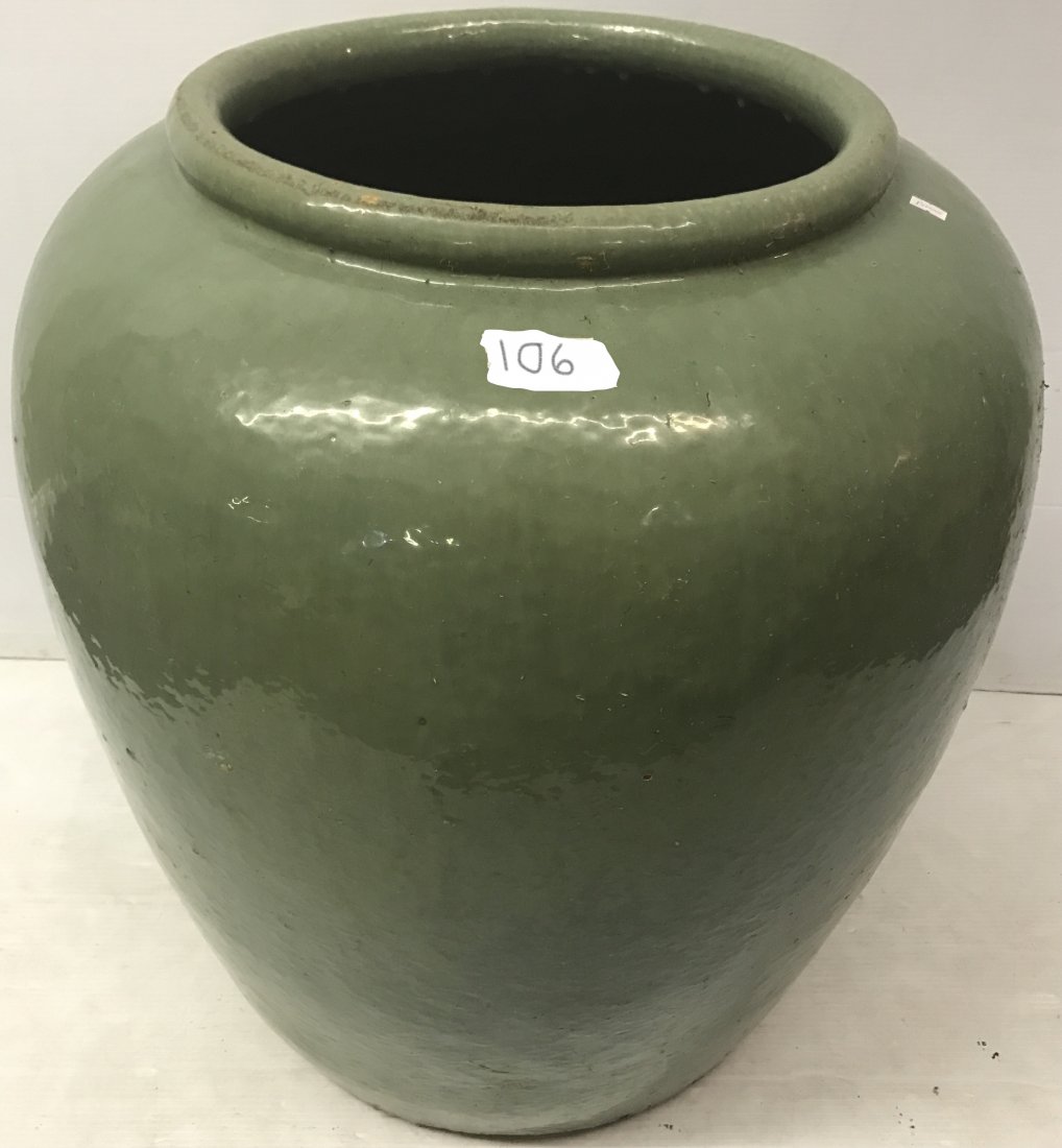 Beautiful 30" Glazed Vessel (1 of 3)