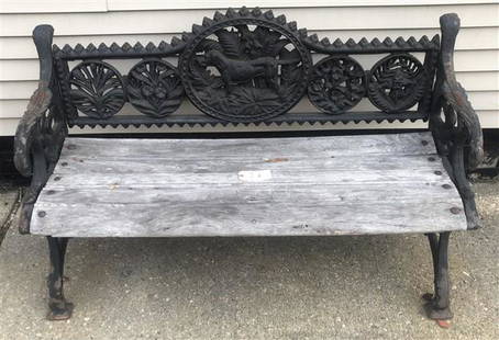 Cast Iron Bench: Cast Iron Bench