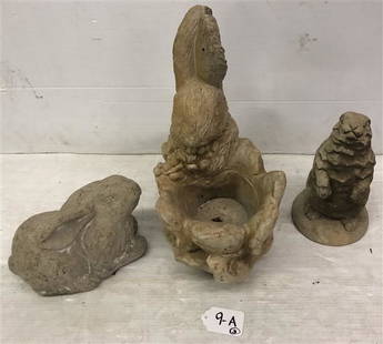 3 Concrete Rabbits: 3 Concrete Rabbits