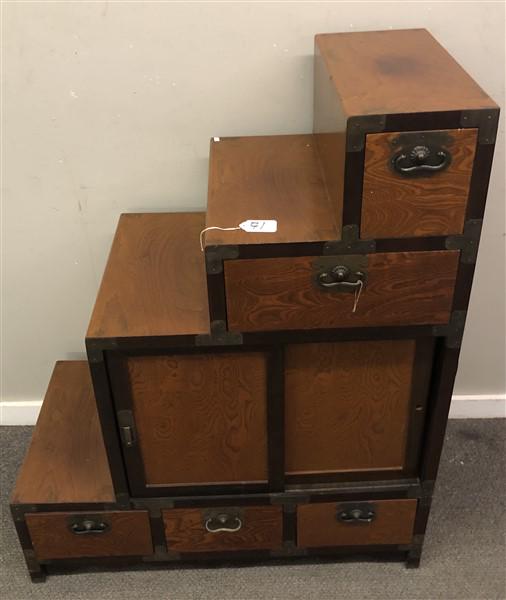 Double Sided Japanese "Step" Cabinet (1 of 8)