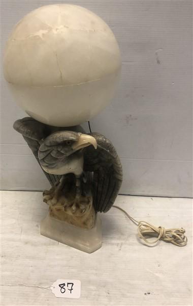 Vintage Alabaster 24" Lamp-Very Nice! (1 of 9)