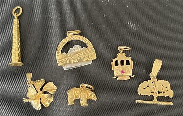 14kt Yellow Gold Jewelry- Charms: 14kt Yellow Gold Jewelry- Charms