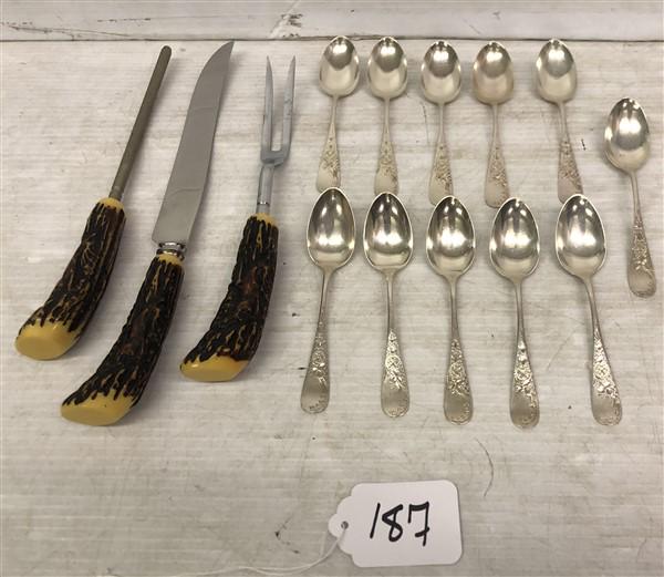 14 Pc. Sterling and Cutlery Lot (1 of 5)