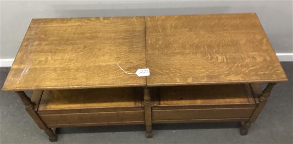 Oak 54" Two Seat Bench (1 of 6)