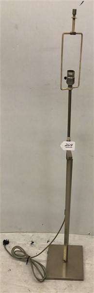 Mid-Cent. Steel Adjustable Floor Lamp (1 of 2)
