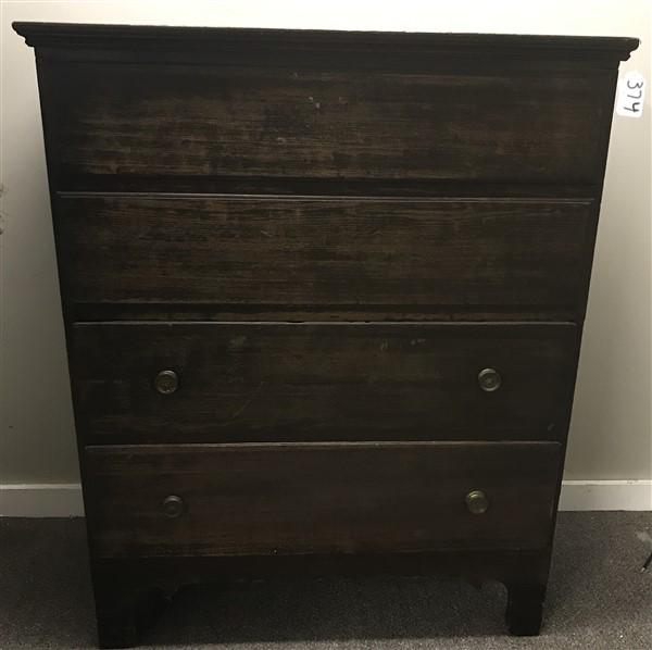 2 Drawer 19th Cent. Lift Top Blanket Box (1 of 2)