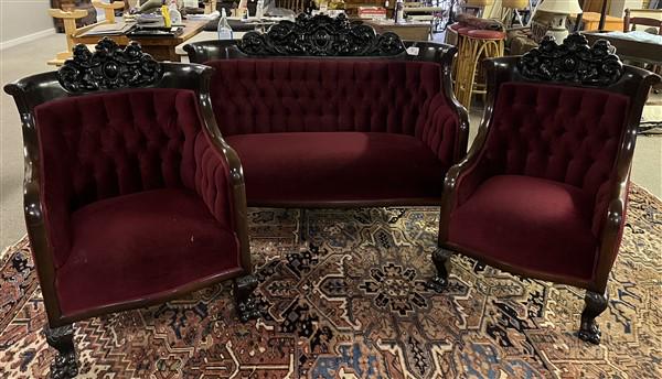 3 Pc. Victorian Parlor Suite (1 of 6)