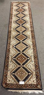 40 Year Old Persian Runner 2'6"x10'5": 2'6"x10'5"